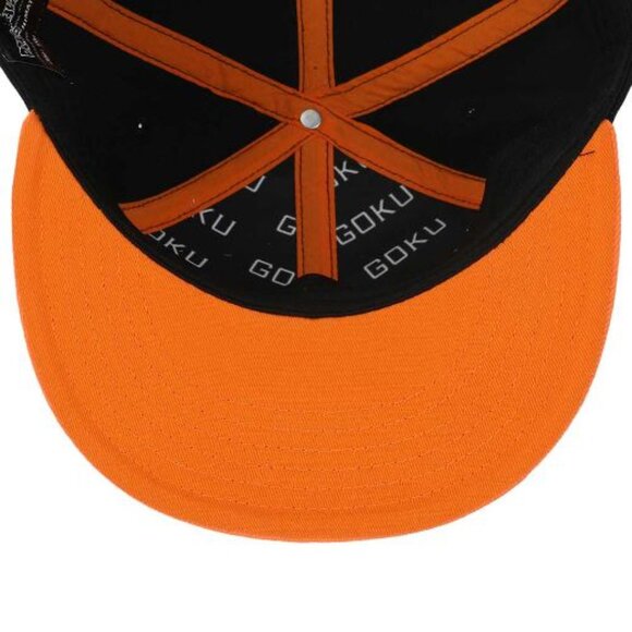 Dragon Ball Z Goku Kanji Black Snapback Hat - Picture 6 of 6